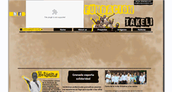 Desktop Screenshot of fundaciontakeli.com