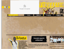 Tablet Screenshot of fundaciontakeli.com
